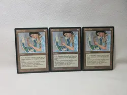 ELVEN LYRE X3 MAGIC THE GATHERING FALLEN EMPIRES 1994 VTG MTG CARD #430 - Image 2