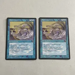 Magic the Gathering MTG 1995 Homelands Card -- Mystic Decree (x2) - Image 1