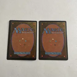 Magic the Gathering MTG 1995 Homelands Card -- Mystic Decree (x2) - Image 2