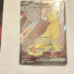 Pokemon Team Rocket's Persian EX Holo Card Lot - 2 Standard Size Cards - Image 1
