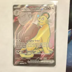 Pokemon Team Rocket's Persian EX Holo Card Lot - 2 Standard Size Cards - Image 2
