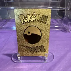 Pokemon Charizard Gold Foil Card - Image 2