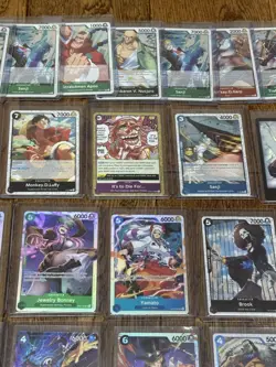 One Piece Card Huge X(71) Lot English Promos, SR’s Foils,Leaders & More - Image 5