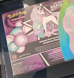 Pokemon Galarian Rapidash V Box + Promo Card and sealed packs 820650100512 - Image 4