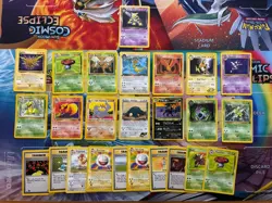 Vintage Pokemon Card Lot WOTC Cards First Edition Etc Dragonite Umbreon Snorlax - Image 1