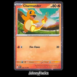 Charmander 020/217 - 2026 Ascended Heroes Cosmos Holo Promo - Pokemon Card NM - Image 1