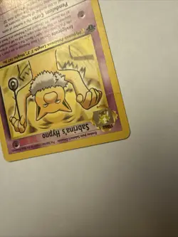 Sabrina's Hypno 56/132 Uncommon 1st Edition Gym Challenge Pokemon Card - Image 5