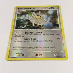 Farfetch'd 49/132 Secret Wonders Pokemon Card Reverse Holo 2007 Rare DP Series - Image 2