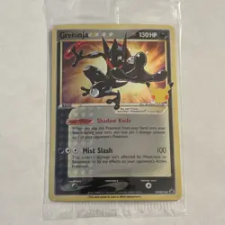 Pokemon Greninja Star SWSH144 Promo Holo Basic Card SWSH Sword & Shield 130 HP - Image 1
