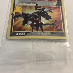Pokemon Greninja Star SWSH144 Promo Holo Basic Card SWSH Sword & Shield 130 HP - Image 3