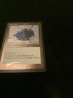 Talisman of Dominance (Retro Frame) (Foil Etched) Secret Lair Drop Foil - Image 4