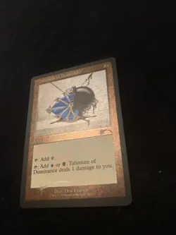 Talisman of Dominance (Retro Frame) (Foil Etched) Secret Lair Drop Foil - Image 5