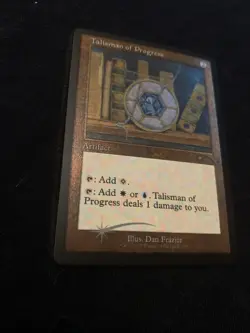 Talisman of Progress (Retro Frame) (Foil Etched) Secret Lair Drop Foil - Image 2