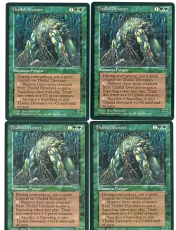 Magic the Gathering Fallen Empires Thallid Devourer x4 NM MTG Uncommon - Image 1
