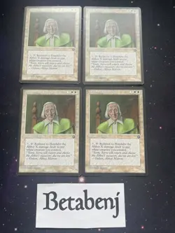 4x MTG Hazduhr the Abbot Homelands (Playset) - Image 1