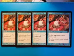 MTG 4x Peek # 91 Odyssey Pauper Modern Magic the Gathering x4 NM - Image 1