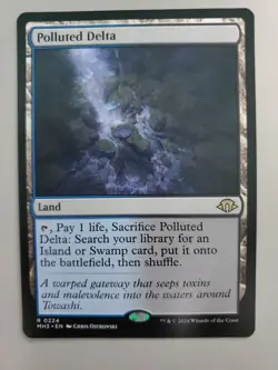 MTG Polluted Delta Modern Horizons 3 0224 Regular Rare - Image 1