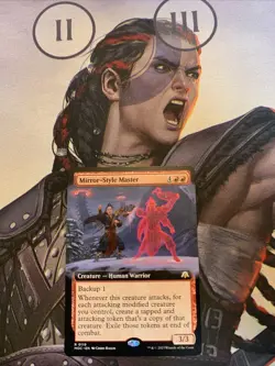 Mirror-Style Master (Extended Art) [March of the Machine Commander] Magic MTG - Image 1