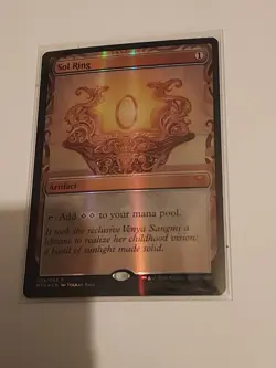 Mtg Sol Ring (Masterpiece Foil) - Image 1