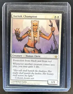 2004 Magic MTG Fifth Dawn Auriok Champion #3 - Image 1