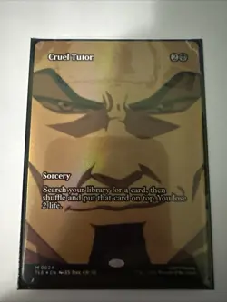 Cruel Tutor (Borderless) Avatar: The Last Airbender: Eternal-Legal Foil - Image 1