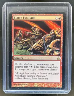 2005 Magic MTG Ravnica: City of Guilds Flame Fusillade #123 - Image 1