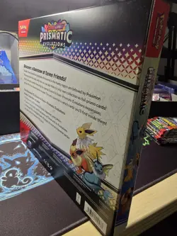 Pokemon TCG SV8.5 Prismatic Evolutions Poster Collection Box Factory Sealed - Image 3