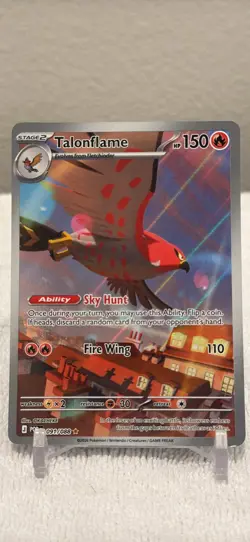 Talonflame IR [NM] - ME: Perfect Order 091/088 Pokemon TCG Full Art Near Mint - Image 1