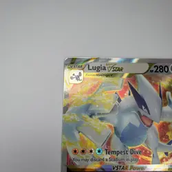 Pokemon Lugia VSTAR 139/195 Ultra Rare SWSH12: Silver Tempest NM - Image 3