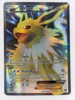 JOLTEON EX 2017 POKEMON XY GENERATIONS ULTRA RARE AMAZING 28A/83 Q6463 - Image 1