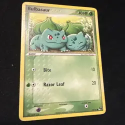 Bulbasaur 12/17 Common POP Series 2 LP Pokemon Card - Image 1