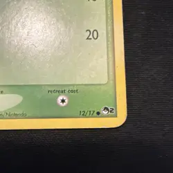 Bulbasaur 12/17 Common POP Series 2 LP Pokemon Card - Image 4