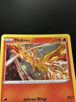 Moltres Bundle 021/172 (League Play! Stamp & Cosmo Holo) - Pokemon Cards - NM - Image 5