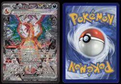 Charizard ex 223/197 Special Illustration Rare Obsidian Flames Pokemon - Image 3