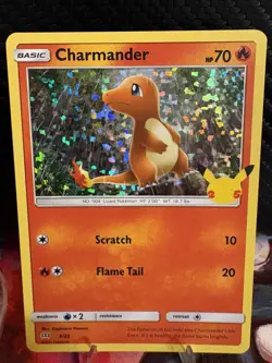 Charmander 9/25 Holo 2021 Pokemon Mcdonald’s 25Th Anniversary NM WOTC Style - Image 1