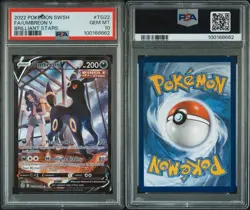 PSA 10 Umbreon V TG22/TG30 Brilliant Stars Pokemon Trainer Gallery English Gem - Image 3