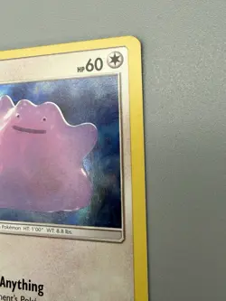 DITTO Holo Rare Colorless Holo Detective Pikachu #17/18 Nice! Pokemon TCG - Image 4