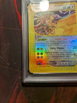 PSA 1(MK) PR 2003 Pokemon Skyridge Ho-Oh Crystal Reverse Holo Foil 149/144 - Image 4