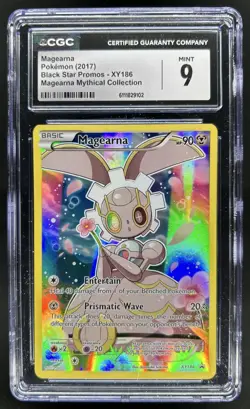 2017 Pokemon XY Promos Magearna #XY186 CGC 9 - Image 1