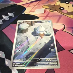 Pokemon Snover 140/132 Me01: Mega Evolution Illustration Rare Full Art Holo - Image 2