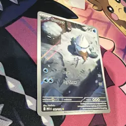 Pokemon Snover 140/132 Me01: Mega Evolution Illustration Rare Full Art Holo - Image 4