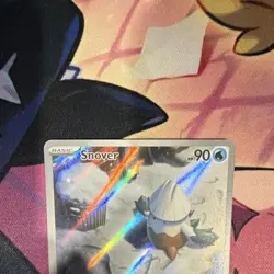 Pokemon Snover 140/132 Me01: Mega Evolution Illustration Rare Full Art Holo - Image 5