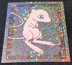 1999 Merlin Pokemon #S23 Mew prism high grade - Image 2