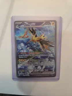 Pokemon Zapdos EX Scarlet & Violet 151 Sir #202/165 Near Mint Condition - Image 1