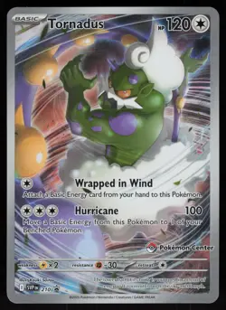Tornadus (Pokemon Center Exclusive) 210 Scarlet & Violet Promo Holofoil Pokemon - Image 1