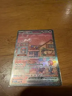 Mew ex SVP053 Pokemon TCG Scarlet & Violet Promo Holo Full Art NM - Image 2