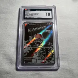 2025 POKEMON JPN BATTLE PARTNERS ART RARE HOLO #106/100 SWINUB CGC 10 GEM MINT - Image 1