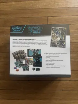 Pokemon Scarlet & Violet Black Bolt Elite Trainer Box ETB New & Sealed - Image 2