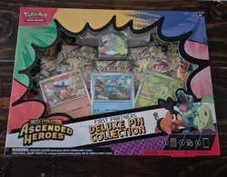 Pokemon Ascended Heroes First Partner Deluxe Pin Collection Sealed New - Image 1