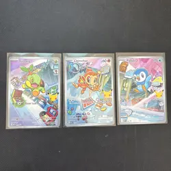 Pokemon TCG First Partner Pack Sinnoh Starters Turtwig Chimchar Piplup NM - Image 1